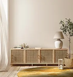 Runde Teppiche - Aranga Super Soft Fur (ochre)