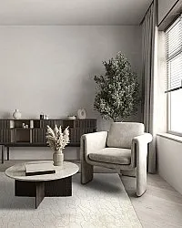 Hochflorteppiche - Cora (offwhite)