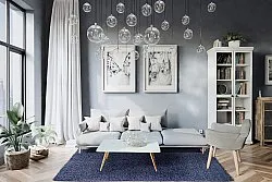 Hochflorteppiche - Zoe (dunkelblau)