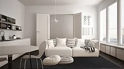 Sisal-Teppich - Agave (schwarz)