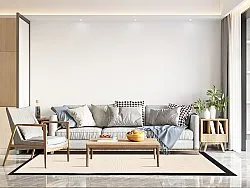 Sisal-Teppich - Agave (schwarz/offwhite)