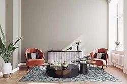 Shaggy Intérieur-Extérieur - Trenton (blanc/bleu)