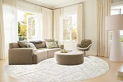 Runde Teppiche - Indoor/Outdoor Shirley (cream)