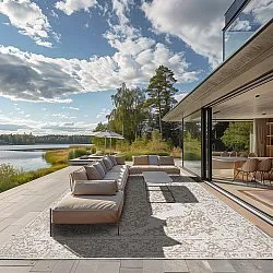 Teppich für innen und außen - Boyd (beige)