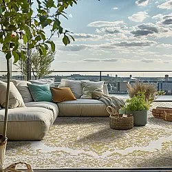 Teppich für innen und außen - Boyd (gelb)