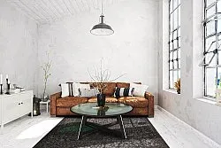 Teppich für innen und außen - Ellstin (schwarz)