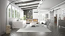 Teppich für innen und außen - Gordo (grau)