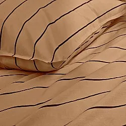 Ensemble de housse de couette - Isadora (marron)