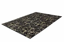 Tapis Wilton - Alden (noir/doré)
