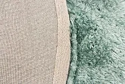 Tapis ronds - Janjira (bleu-vert)