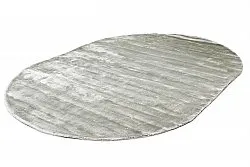 Ovaler viskose-teppich - Jodhpur Special Luxury Edition (grün)