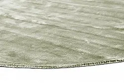 Ovaler viskose-teppich - Jodhpur Special Luxury Edition (grün)