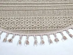 Tapis rond - Intérieur/Extérieur Athena (beige)