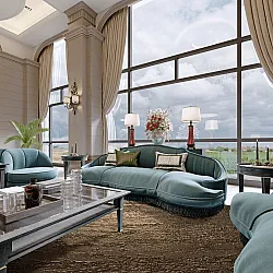 Wilton-Teppich - Junes (gold)