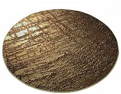 Rund Teppich - Junes (gold)