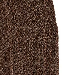 Runder Juteteppich - Amasia (braun)