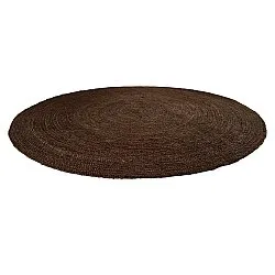 Runder Juteteppich - Amasia (braun)