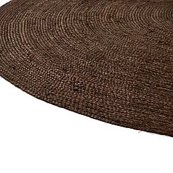Runder Juteteppich - Amasia (braun)