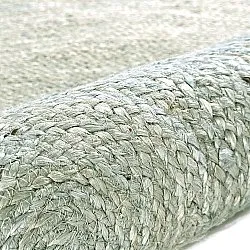 Runder Juteteppich - Amasia (grau)