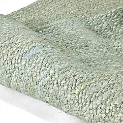 Runder Juteteppich - Amasia (grau)