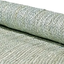 Runder Juteteppich - Amasia (grau)