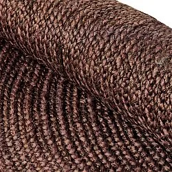 Runder Juteteppich - Amasia (kaffee)