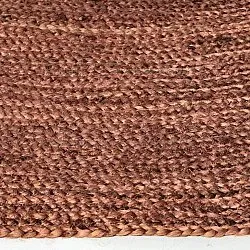 Runder Juteteppich - Amasia (kastanie)