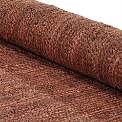 Juteteppich - Amasia (kastanie)