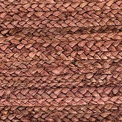 Juteteppich - Amasia (kastanie)