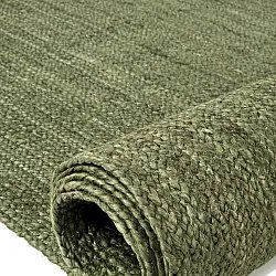 Juteteppich - Amasia (militärgrün)