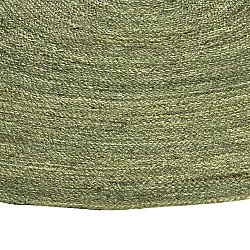Runder Juteteppich - Amasia (olive)