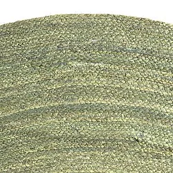 Runder Juteteppich - Amasia (olive)