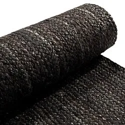 Juteteppich - Amasia (schwarz)