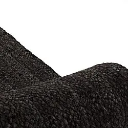 Juteteppich - Amasia (schwarz)