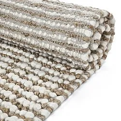 Juteteppich - Bally Jute/wool Bubble (natur/weiß)