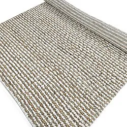 Juteteppich - Bally Jute/wool Bubble (natur/weiß)