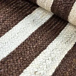 Juteteppich - Jessore (braun/weiß)