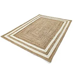 Juteteppich - Jessore (natur/weiß)