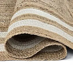 Juteteppich - Jessore (natur/weiß)