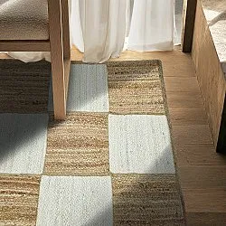 Juteteppich - Khulna (natur/weiß)