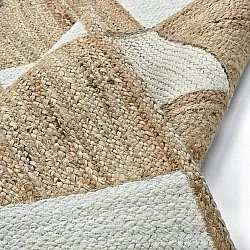 Juteteppich - Khulna (natur/weiß)
