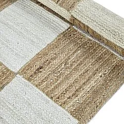 Juteteppich - Khulna (natur/weiß)