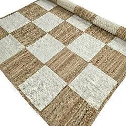 Juteteppich - Khulna (natur/weiß)