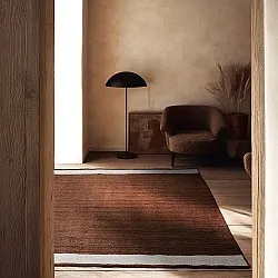 Juteteppich - Senaki (braun/weiß)