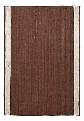 Juteteppich - Senaki (braun/weiß)