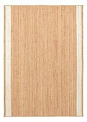 Juteteppich - Senaki (natur/weiß)