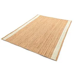 Juteteppich - Senaki (natur/weiß)