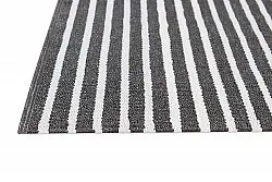 Kunststoffteppiche - Kensington (schwarz/weiß)