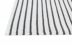 Kunststoffteppiche - Kensington (weiß/schwarz)