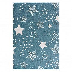Kinderteppich - Stars (blau)